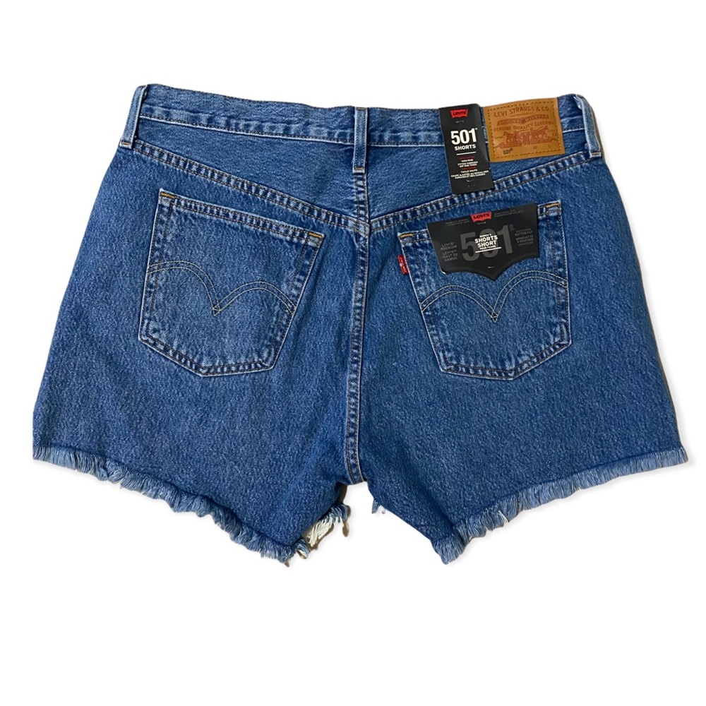 501 High Rise Shorts - Picture 2 of 4